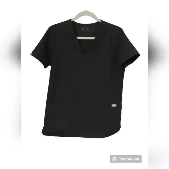 Figs black women's scrub set small - Picture 13 of 15